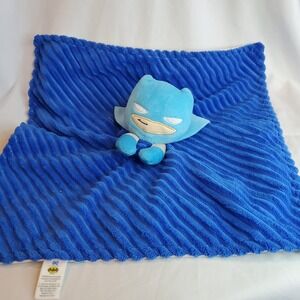 Kids Preferred Plush Blue Dc BATMAN Lovey Security Blanket Baby‎ Toy #73533